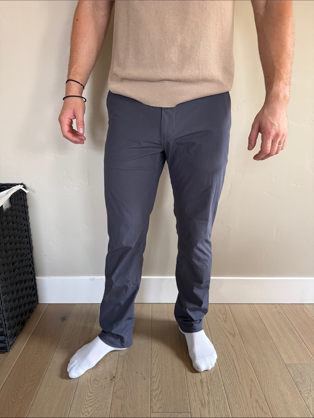 Men's Straight Pants - Gray